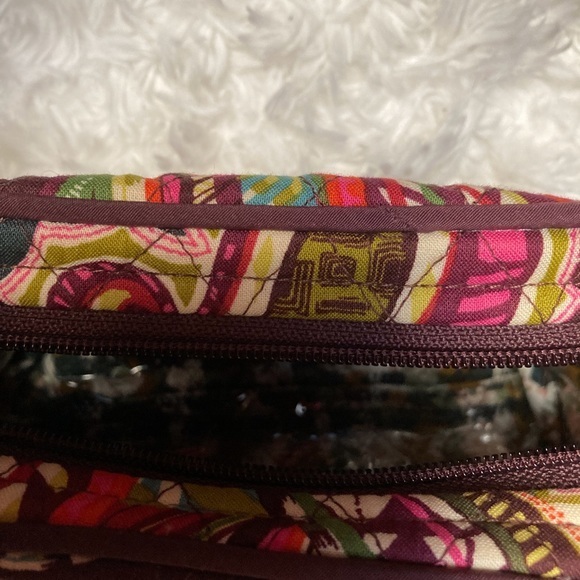 Vera Bradley small plastic lined cosmetic bag- new NWOT - Picture 7 of 8